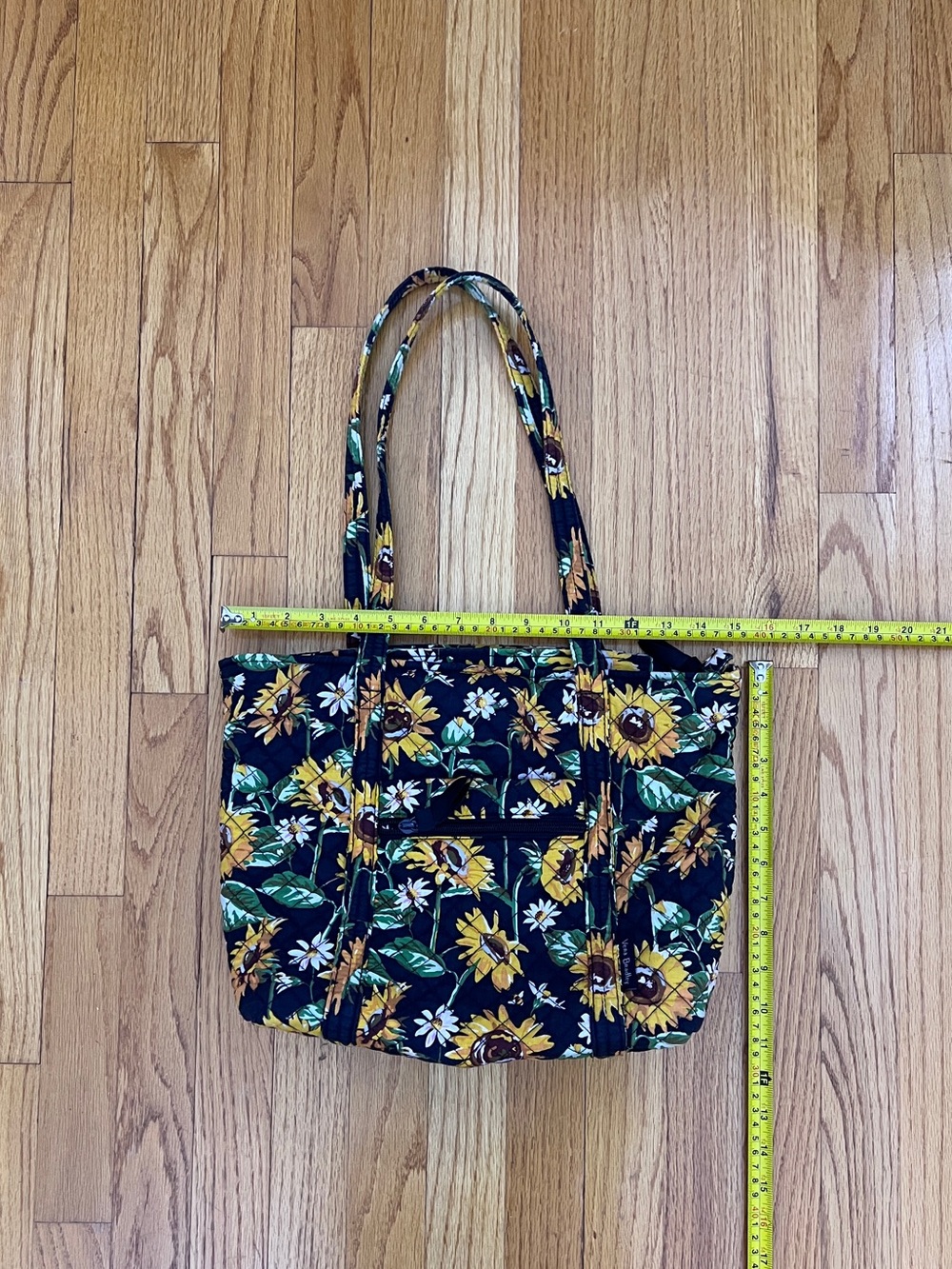 Vera Bradley Sunflower Quilted Tote - Picture 2 of 5